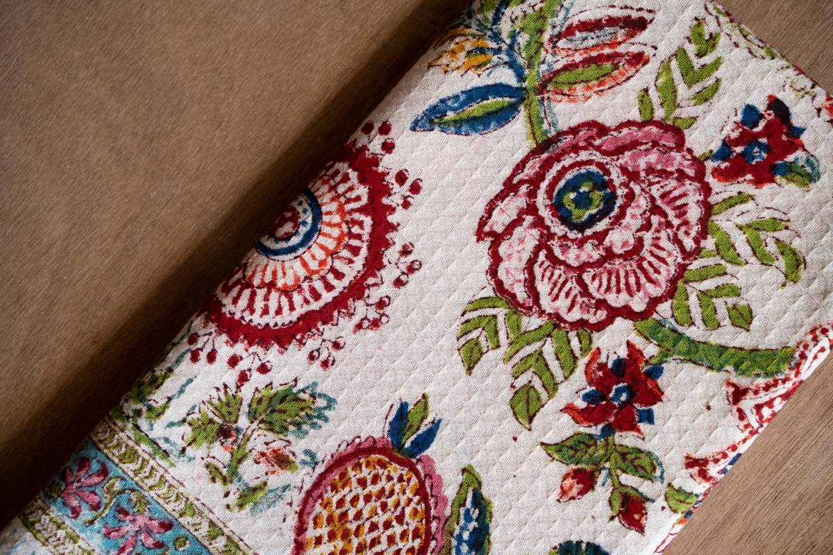 A Floral Maze - Towel