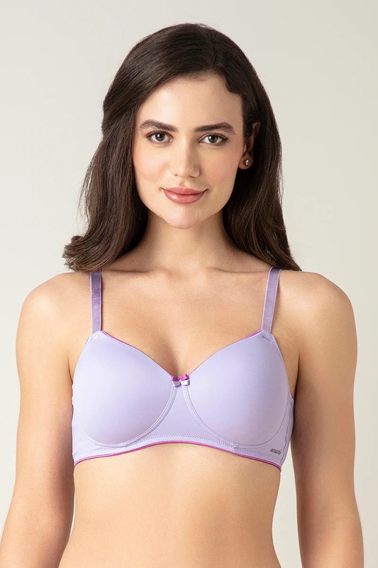 Amante Casual Chic Solid Padded Non-Wired T-Shirt Bra 10901