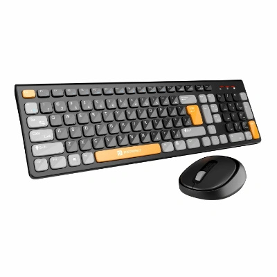 Portronics Key7 Combo Wireless Keyboard & Mouse Set with 2.4 GHz USB Receiver, 10m Working Range, 12 Shortcut Keys, Adjustable DPI, 10 Million Key Life & Click Life for PC, Laptop, Mac Portronics Key7 Combo Wireless Keyboard & Mouse Set with 2.4 GHz USB Receiver, 10m Working Range, 12 Shortcut Keys, Adjustable DPI, 10 Million Key Life & Click Life for PC, Laptop, Mac