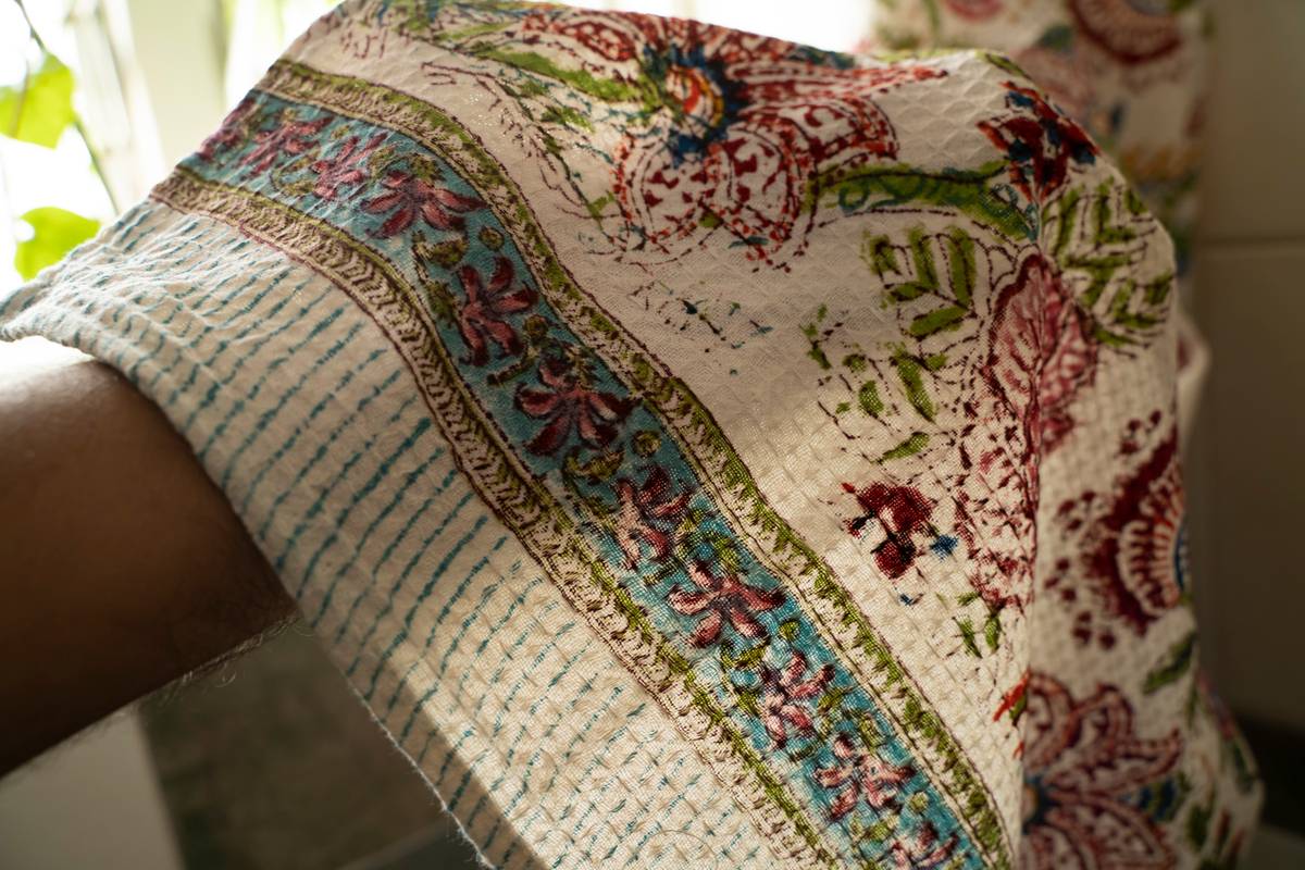 A Floral Maze - Towel