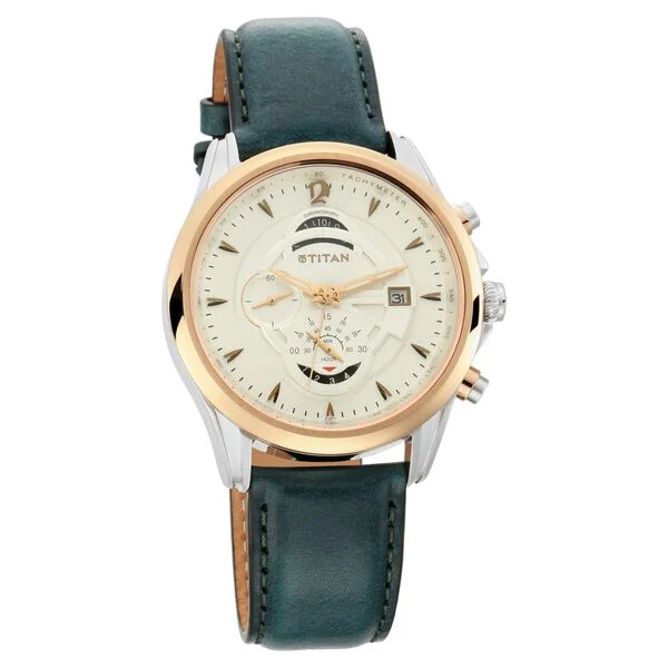 Titan Men's Maritime Pro Lateen Sail Chronograph Watch