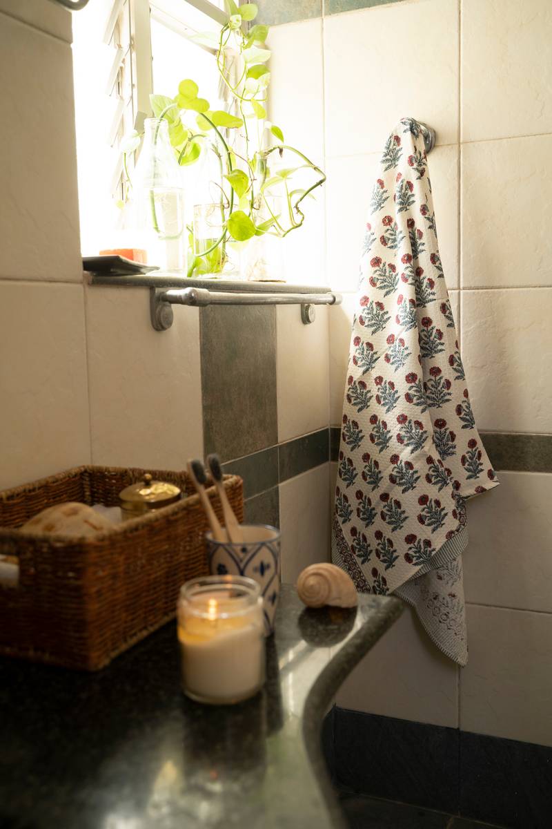 Cosy Florals In Red - Towel Cosy Florals In Red - Towel