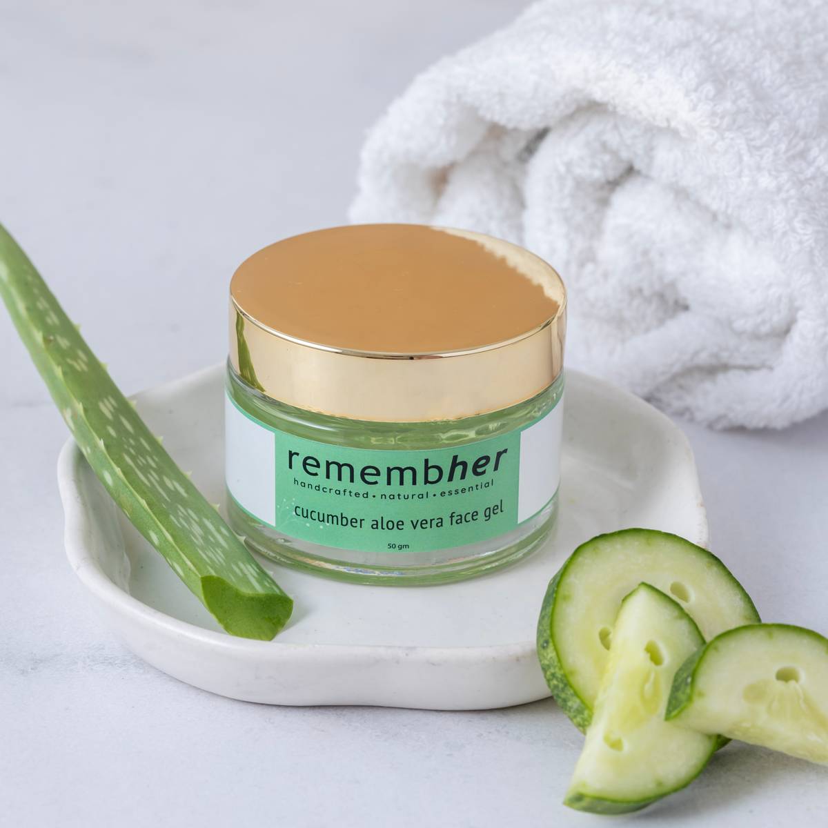 Remembher - Cucumber Aloe Vera Face Gel Remembher - Cucumber Aloe Vera Face Gel