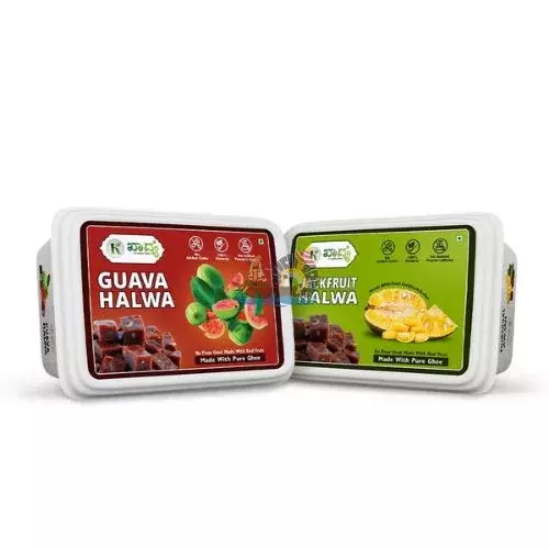 Khadya Guava Halwa & Jackfruit Halwa combo- 500gm Khadya Guava Halwa & Jackfruit Halwa combo- 500gm