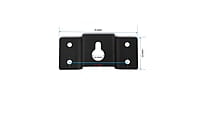 DE02CP-17 IRON Wall Mount Speaker Bracket Hanger for Surround Sound Box Audio Speaker(4PCS) DE02CP-17 IRON Wall Mount Speaker Bracket Hanger for Surround Sound Box Audio Speaker(4PCS)