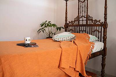 Ochre Brilliance Bed Cover Ochre Brilliance Bed Cover