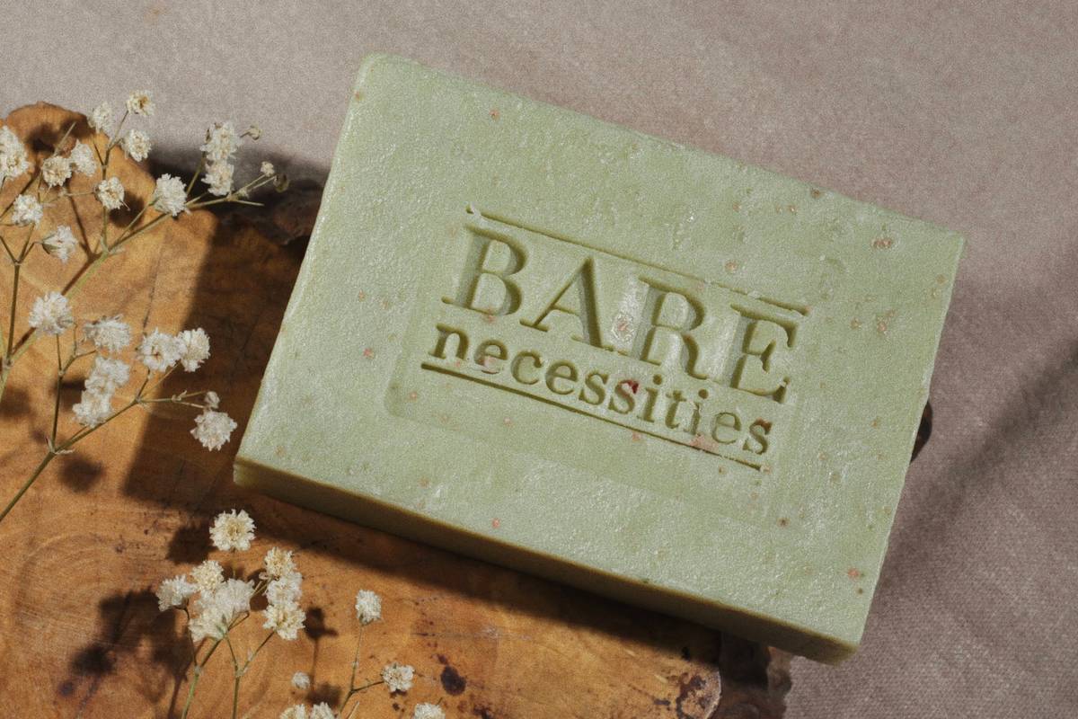 Bare Necessities - Rose And Green Clay Spa Bar