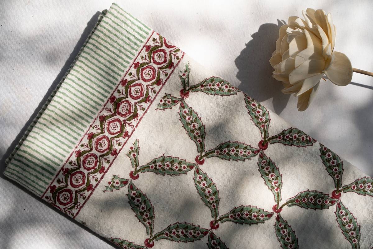 Leaves In Formation - Towel