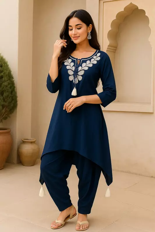 107 KURTI 2 PCS SET