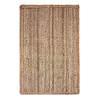 Handmade Braided Rectangular Farmhouse Carpet for Living Room, Bedroom, Entryway