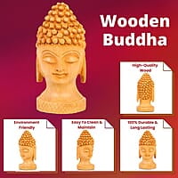 Wooden Buddha 4 Inch