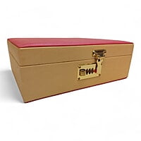 Bangle Box Holder Rexine Pink