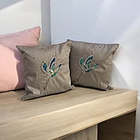 Zardozi Saras Cushion Cover (Set of 2) Zardozi Saras Cushion Cover (Set of 2)