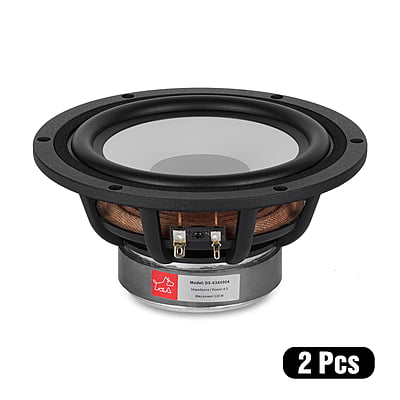 DS-63A0904 Mid Woofer 6.5" 4Ohms 120 Watts (2 Pcs) LIMITED EDITION
