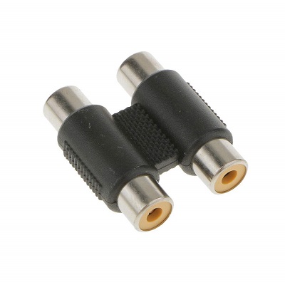 RCA Jointer Female Connector | Durable Plastic Build | Standard Plating & Current Rating RCA Jointer Female Connector | Durable Plastic Build | Standard Plating & Current Rating