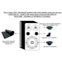 DE1000-01 Woofer 10" 4 Ohms 100 Watts (2 Pcs) DE1000-01 Woofer 10" 4 Ohms 100 Watts (2 Pcs)