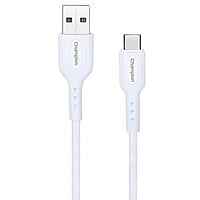 Champion USB to Type-C 3Amp Data Sync & Charging Cable PVC for all Android & USB Type-C Devices (White) Champion USB to Type-C 3Amp Data Sync & Charging Cable PVC for all Android & USB Type-C Devices (White)