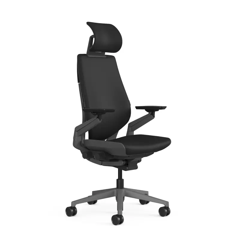 Steelcase Gesturer | Standard Leather  With Head Rest