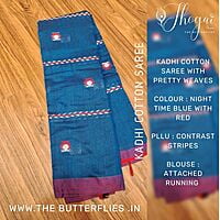 Khadi Cotton Sarees JSHSKHS22488 Khadi Cotton Sarees JSHSKHS22488