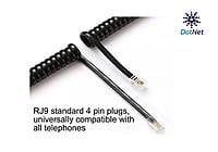 DotNet RJ-11 Phone Handset Telephone cable cord DotNet RJ-11 Phone Handset Telephone cable cord