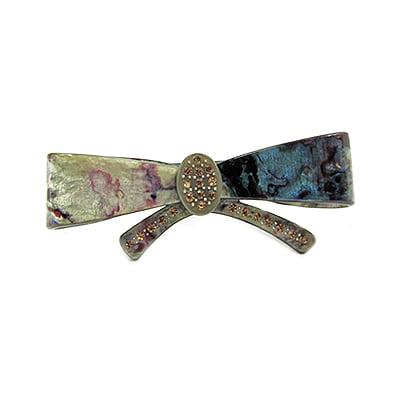 Ribbon Bow With Multicolor Clip Ribbon Bow With Multicolor Clip