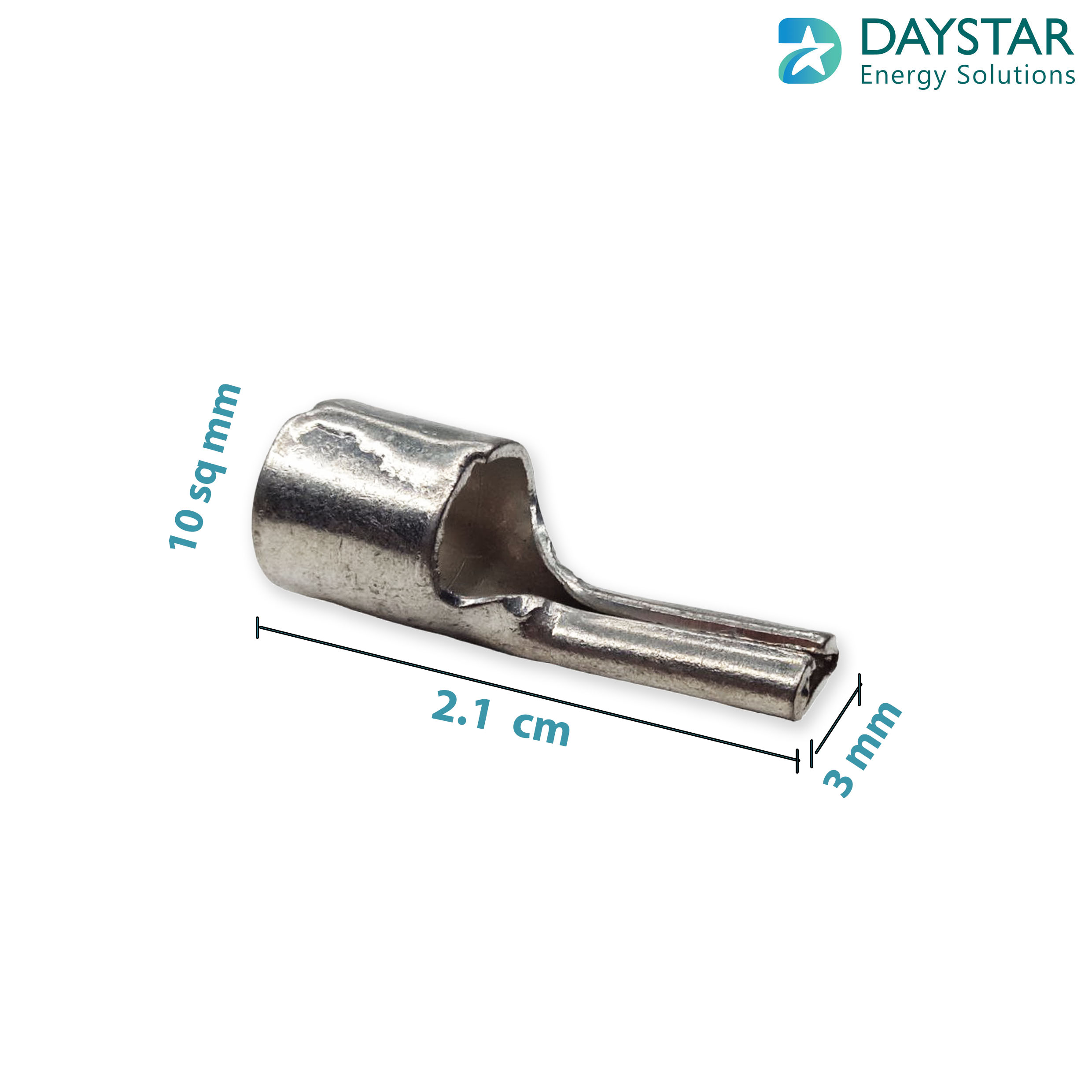 10 sq.mm Copper Pin Type Lug - 1 Nos 10 sq.mm Copper Pin Type Lug - 1 Nos
