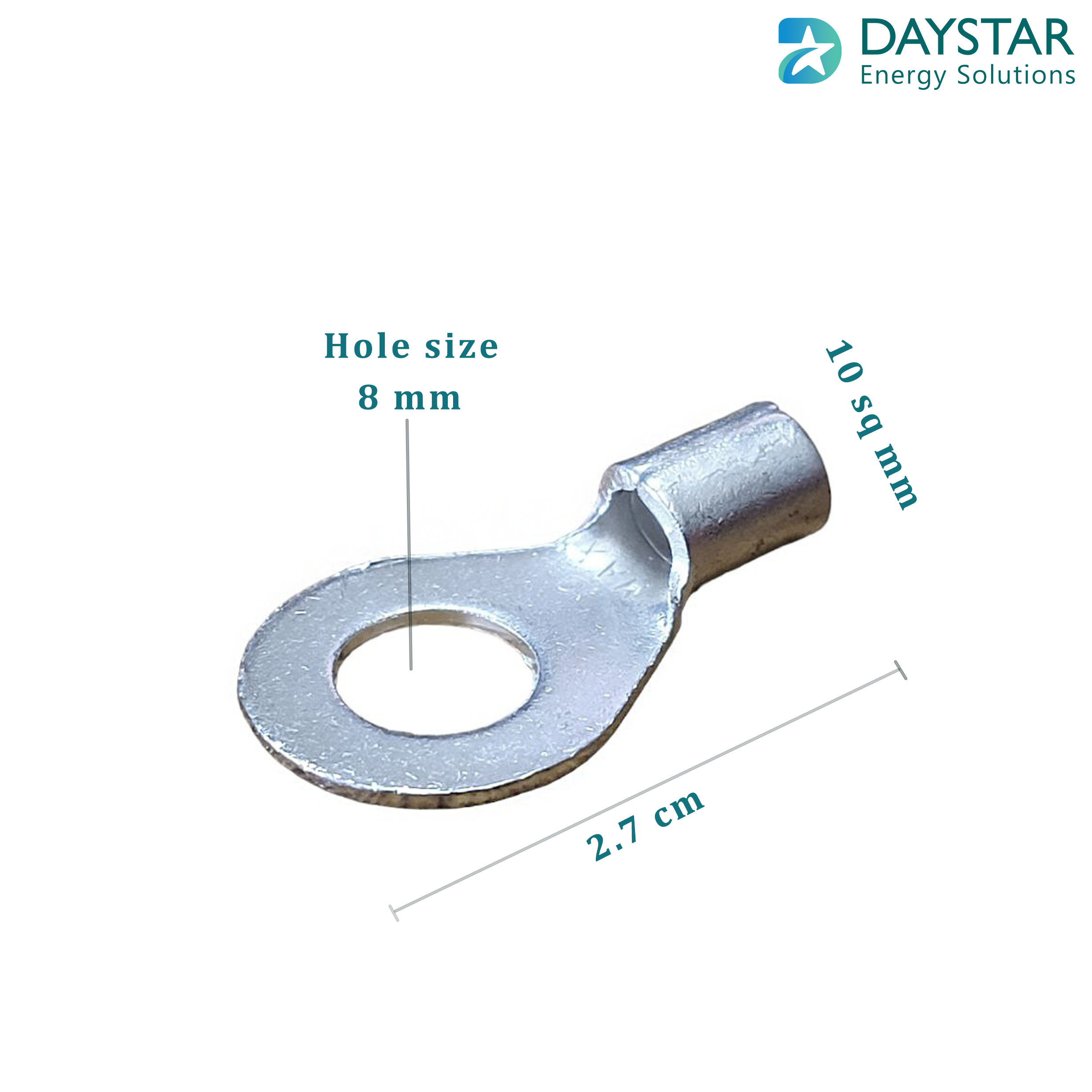 10 sq.mm Ring Copper lug - 1 Nos