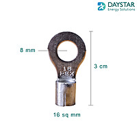 16 sq.mm Ring Type Copper Cable Lugs - 1 Nos 16 sq.mm Ring Type Copper Cable Lugs - 1 Nos