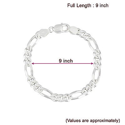 Silver Bracelet for Men & Boys | 925 Sterling Gift Silver Bracelet for Men & Boys | 925 Sterling Gift