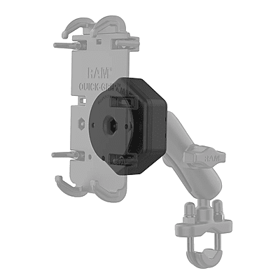 RAM® Vibe-Safe™ with NPT Adapter for 2-Hole Holders