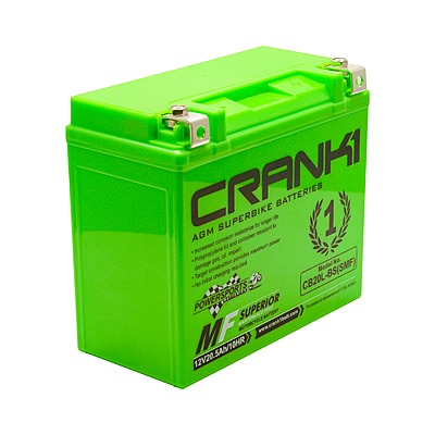 Crank1 Battery (CB20L-BS) Crank1 Battery (CB20L-BS)