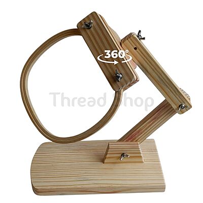 Embroidery Stand Table top Pine Wood Modal 2 Embroidery Stand Table top Pine Wood Modal 2