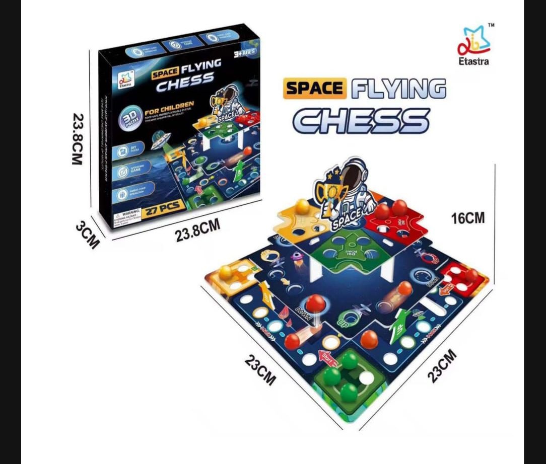 Space Flying Chess - 3d Puzzle Space Flying Chess - 3d Puzzle