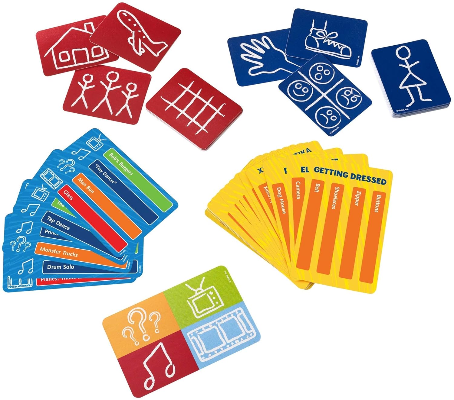 PICTIONARY, Card Games, Multicolor PICTIONARY, Card Games, Multicolor