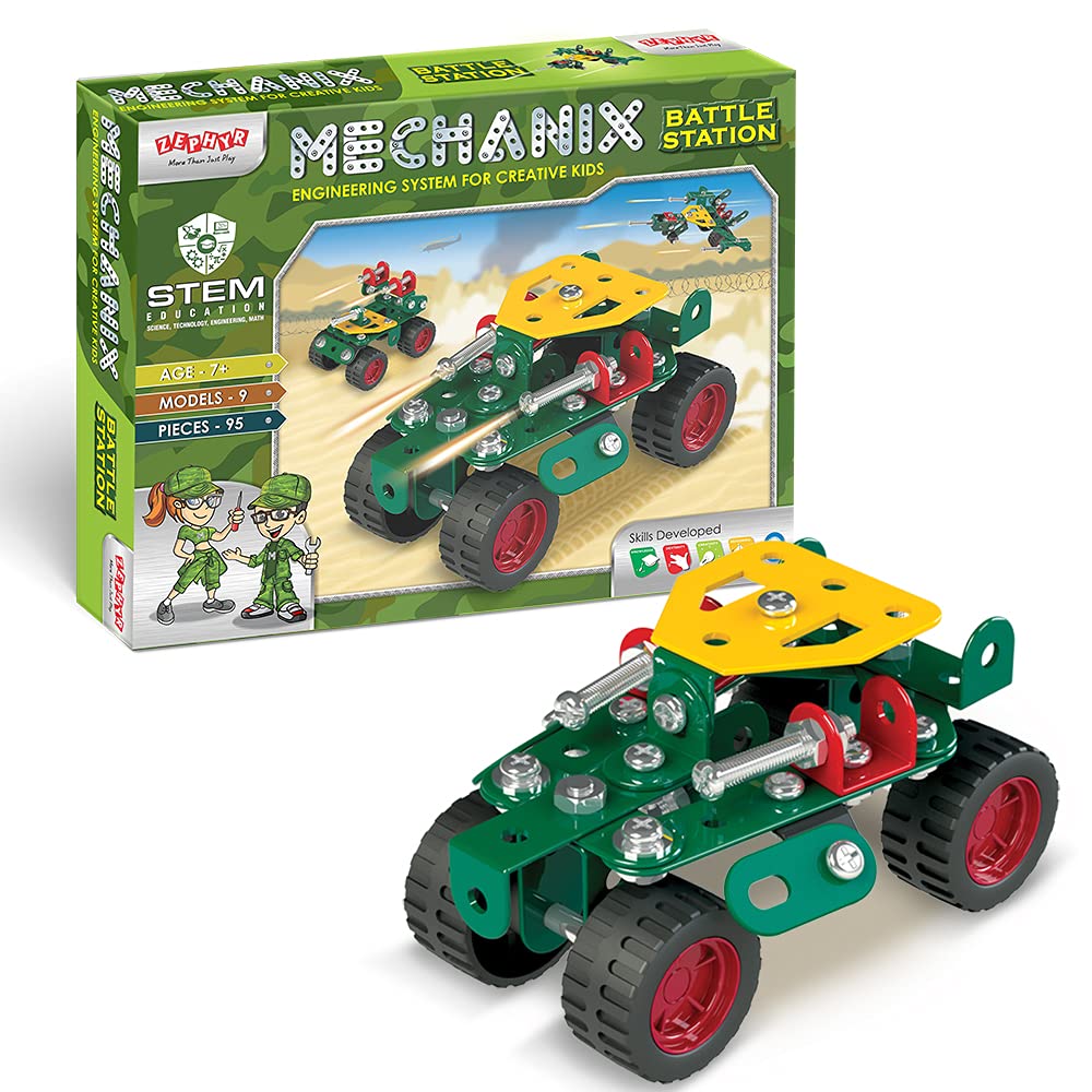 Mechanix Battle Station, STEM Toy, War-Themed Building Blocks Mechanix Battle Station, STEM Toy, War-Themed Building Blocks