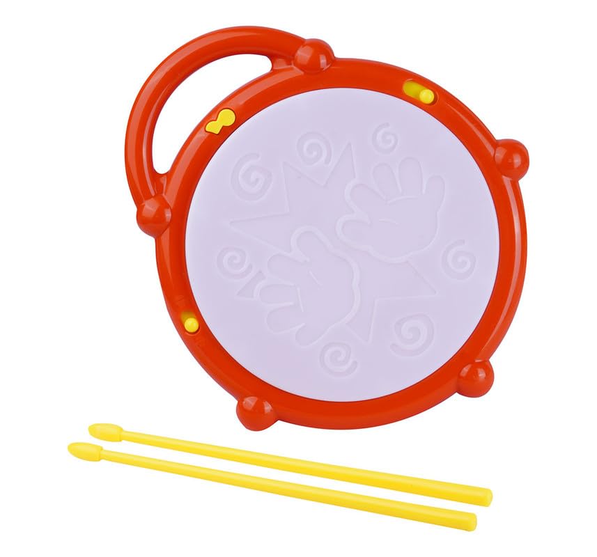 Spiderman, Flash Drum Toy with Flash Light & Music