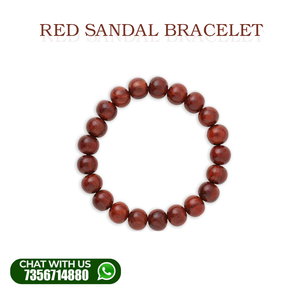 RED SANDAL BRACELETE
