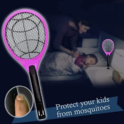 Champion Mosquito Racket Bat Rechargeable Electric Insect Killer Indoor, Outdoor Champion Mosquito Racket Bat Rechargeable Electric Insect Killer Indoor, Outdoor