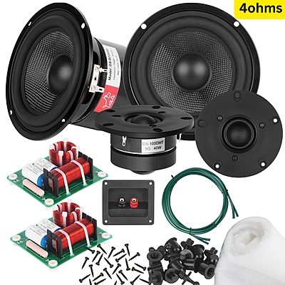 DS52KIT 5.25" 4OHMS HIFI BOOKSHELF DIY SET