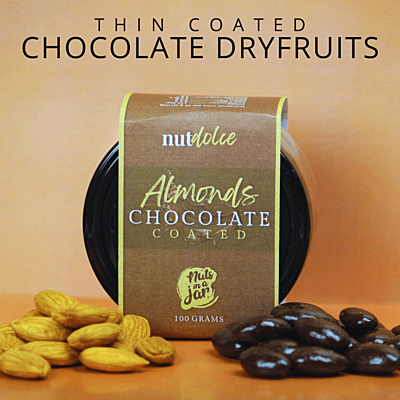 Nut Dolche Chocolate Coated Almonds 100 Grams