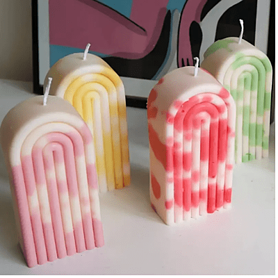 Silicon Mold Candle Rainbow Silicon Mold Candle Rainbow