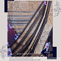 ORGANZA SILK SAREE PSSSORZ23085 ORGANZA SILK SAREE PSSSORZ23085