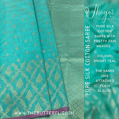PURE SILK COTTON SAREE KSSSSCS22326