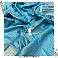 VISCOSE TUSSER SAREE YBRSTUS23384 VISCOSE TUSSER SAREE YBRSTUS23384