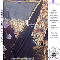 GEORGETTE SILK SAREE ORDSGRS24313 GEORGETTE SILK SAREE ORDSGRS24313