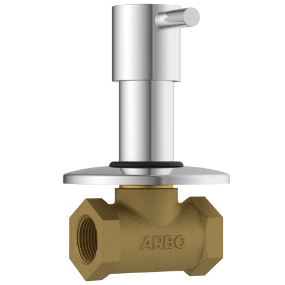 EL-1823 Concealed Stop Cock 15mm Body With Upper Part Set