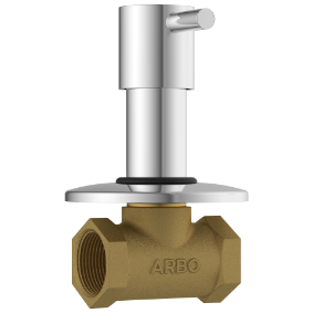 EL-1824 Concealed Stop Cock 20mm Body With Upper Part Set