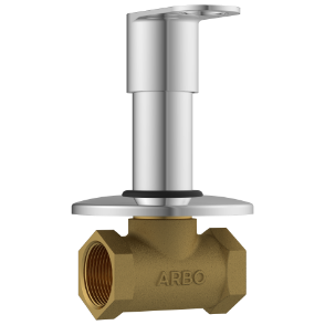 NE-1624 Concealed Stop Cock 20mm Body With Upper Part Set
