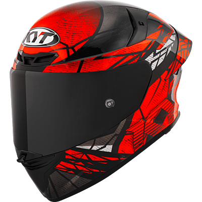 KYT TT-REVO Combustion Matt Red