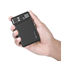 LUXCELL Wireless Mini Power Bank Black LUXCELL Wireless Mini Power Bank Black